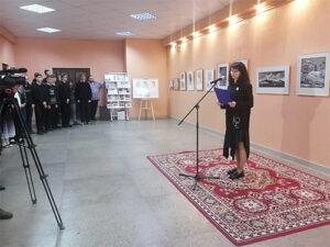 Торжественное открытие художественной выставки «От Сталинграда до Кенигсберга: фронтовые версты Владимира Садина»