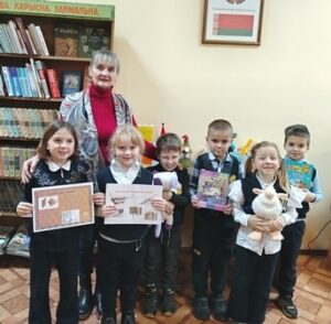 Библиотечное занятие «Книжкины подсказки: структура книги»