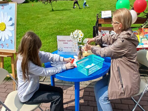 Интерактивная площадка «Библиотечный пикник»