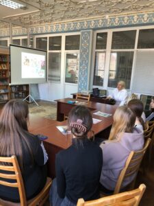 Встреча с педагогом-психологом детского санатория «Солнышко»