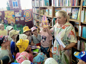 Экскурсия в библиотеку «Открывая книгу – открываю мир»