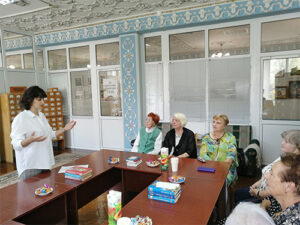 Встреча «Библиотека – мастерская хорошего настроения»