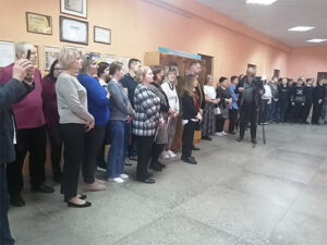 Торжественное открытие художественной выставки «От Сталинграда до Кенигсберга: фронтовые версты Владимира Садина»