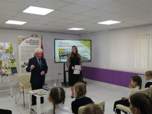 Творчая сустрэча з беларускім пісьменнікам Уладзімірам Ліпскім «Талент, прысвечаны дзецям»