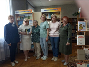 Встреча с дочерьми поэтэссы Альбины Самусевич, Натальей и Ольгой