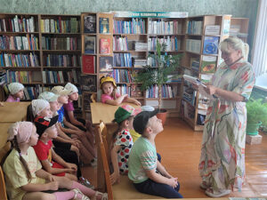 Экскурсия в библиотеку «Открывая книгу – открываю мир»