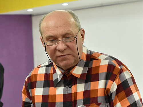 Творческая встреча с Игорем Петровичем Калацким «Ажурный код Слутчины»