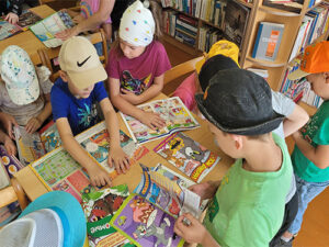 Экскурсия в библиотеку «Открывая книгу – открываю мир»
