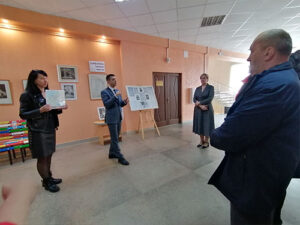 Презентация передвижной фотовыставки «Мирное небо Беларуси»