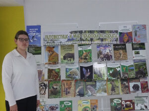 Книжная выставка «Путешествие в мир природы Беларуси»