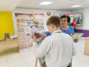 Интерактивно-познавательная программа «В сердцах и книгах память о войне»