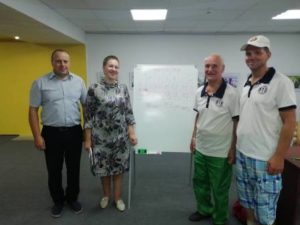 Встреча с В. А. Толкачевым и членами  ОО «Трезвенность – Оптималист»