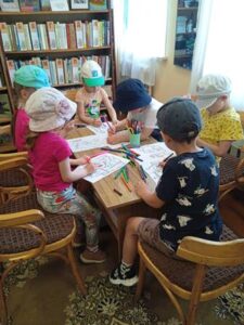 Экскурсия в библиотеку «Вот такие мы друзья: библиотека, книга, я»