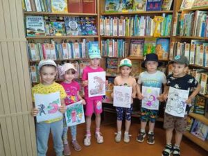 Экскурсия в библиотеку «Вот такие мы друзья: библиотека, книга, я»