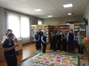 Напольная игра-бродилка «Путешествие по сказкам»