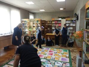 Напольная игра-бродилка «Путешествие по сказкам»