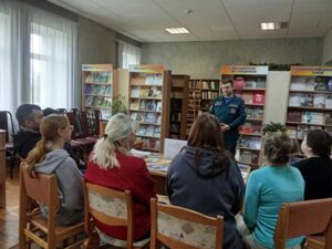 Встреча с инспектором МЧС «Безопасность в каждый дом»