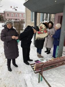 Выездные книжные коляды «Книга. Забота. Доброта»