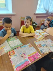 Библиотечный урок «Кто стучится в дверь ко мне: газеты и журналы для детей»