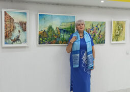 Творческая встреча и открытие выставки Е.А. Краснощековой «Цветной калейдоскоп»
